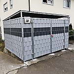 Mülleimereinhausung